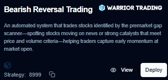 Bearish Reversal Trading