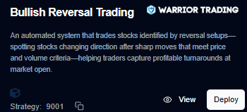 Bullish Reversal Trading