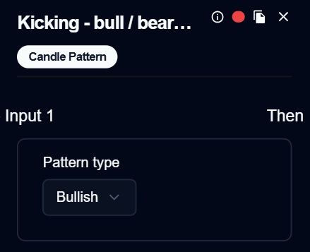 Kicking (bull/bear by longer marubozu)