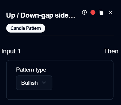 Up/Down-Gap Side-by-Side White Lines